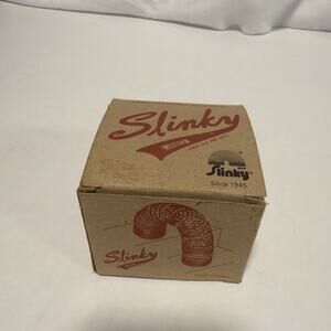 Original Vintage Slinky Metal Toy Collectors Edition In Box USA - New in Box